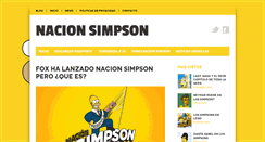 Desktop Screenshot of nacionsimpson.com